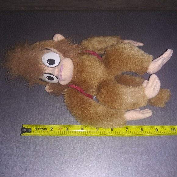The Walt Disney Company Abu Stuffed Aladdin Monkey Plush Mattel Toy - Picture 9 of 9